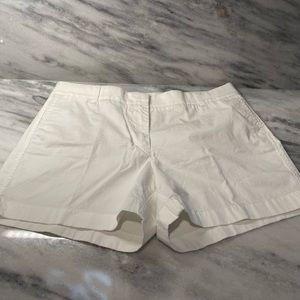 NWOT - J.Crew White Chino Shorts /Size 12